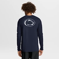 T-shirt Nike bleu marine Penn State Nittany Lions Primetime Campus 2-Hit Legend Dri-FIT à manches longues pour homme
