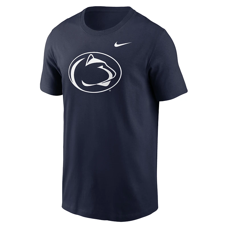 T-shirt Nike bleu marine avec logo Penn State Nittany Lions Primetime Evergreen pour homme
