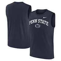Men's Nike Navy Penn State Nittany Lions Primetime Legend Arch Dri-FIT Muscle Tank Top