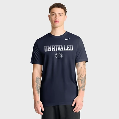 T-shirt Nike Dri-FIT bleu marine Penn State Nittany Lions Primetime Legend Kinetic Mantra pour homme