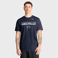 T-shirt Nike Dri-FIT bleu marine Penn State Nittany Lions Primetime Legend Kinetic Mantra pour homme
