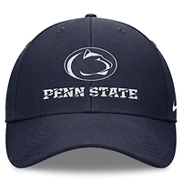 Casquette ajustable Nike Penn State Nittany Lions Primetime Rise bleu marine pour homme