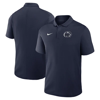 Polo Nike bleu marine Penn State Nittany Lions Primetime Victory avec logo principal pour homme