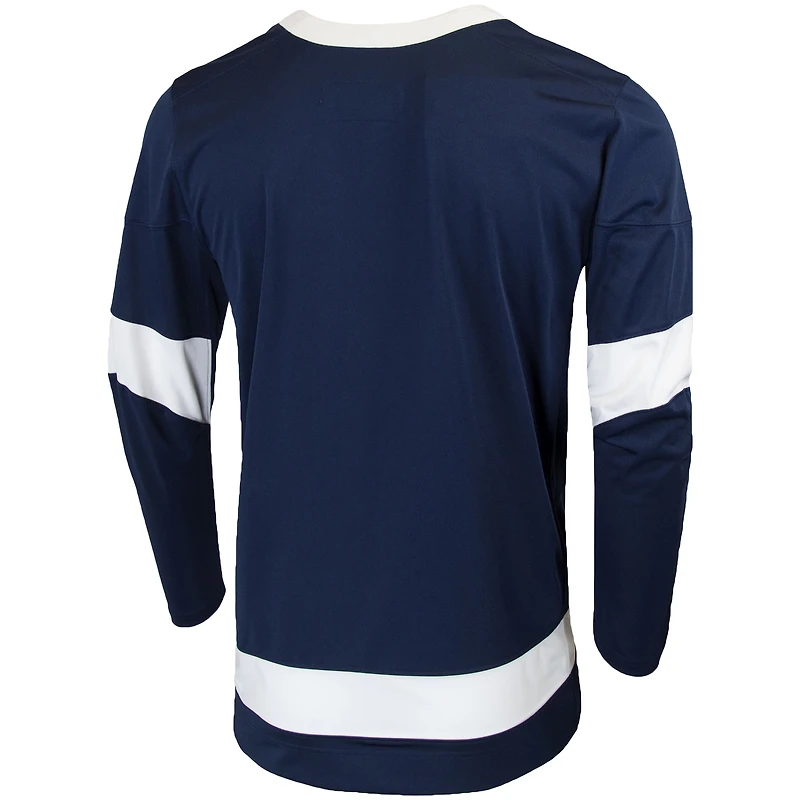 Chandail de hockey collégial Nike Penn State Nittany Lions pour homme, bleu marine