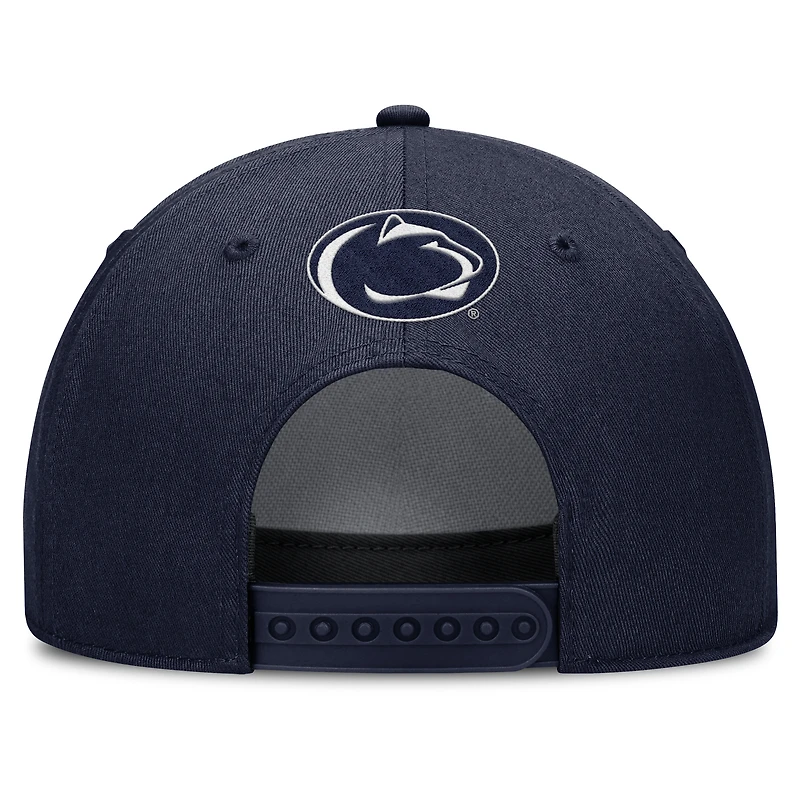 Men's Nike Navy Penn State Nittany Lions Rise Campus Adjustable Hat
