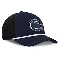 Casquette ajustable Nike bleu marine Penn State Nittany Lions Rise Primetime Trucker pour homme