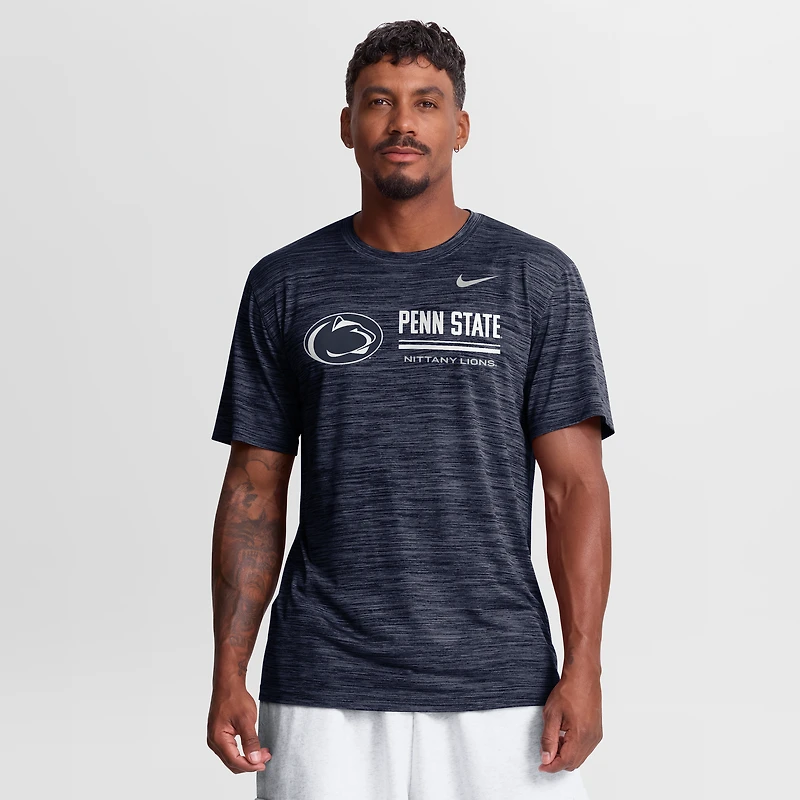 Men's Nike Navy Penn State Nittany Lions Sideline Velocity Dri-FIT T-Shirt