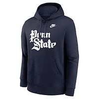 Men's Nike Navy Penn State Nittany Lions Vault Club Hoodie