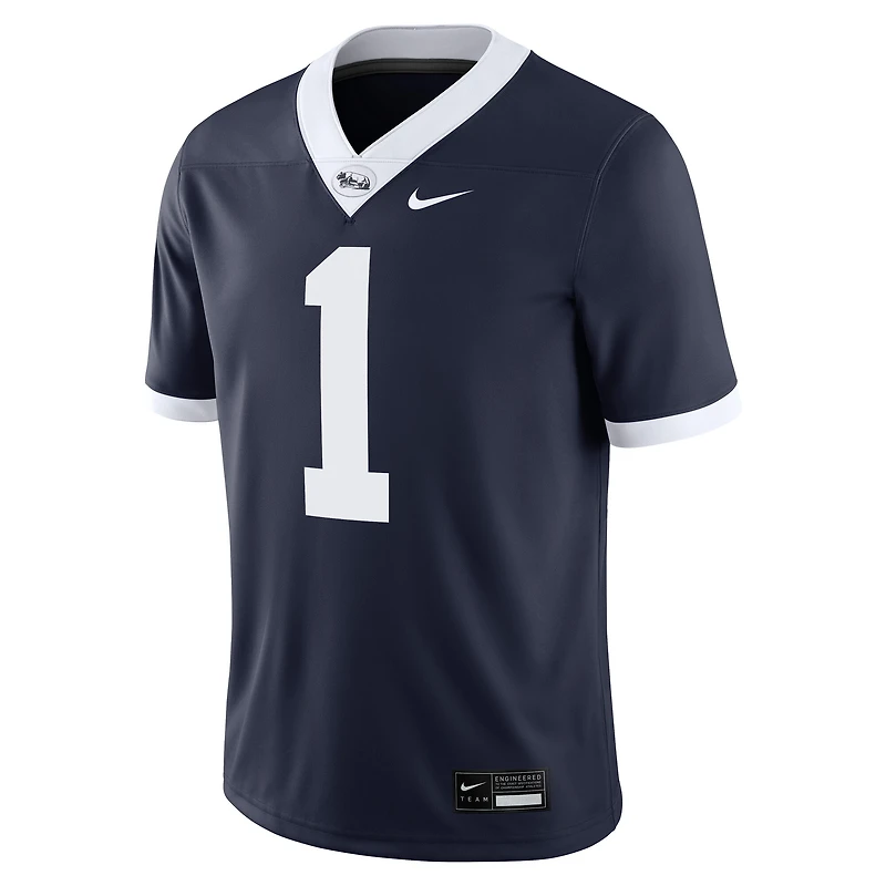 Men's Nike #1 Navy Penn State Nittany Lions Generations of Greatness Jersey