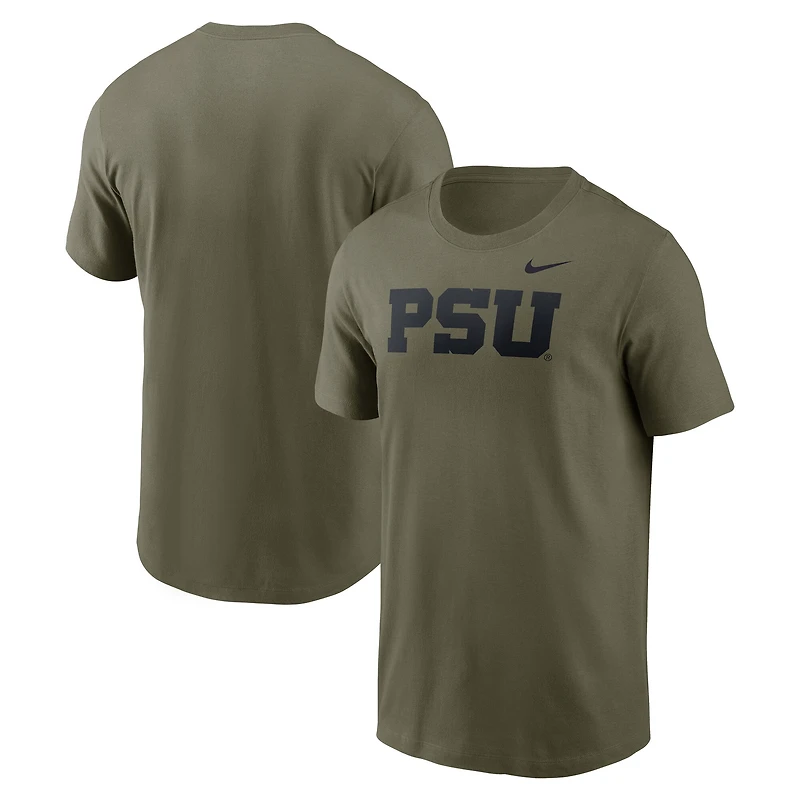 Men's Nike Olive Penn State Nittany Lions Primetime Logo Dri-FIT T-Shirt