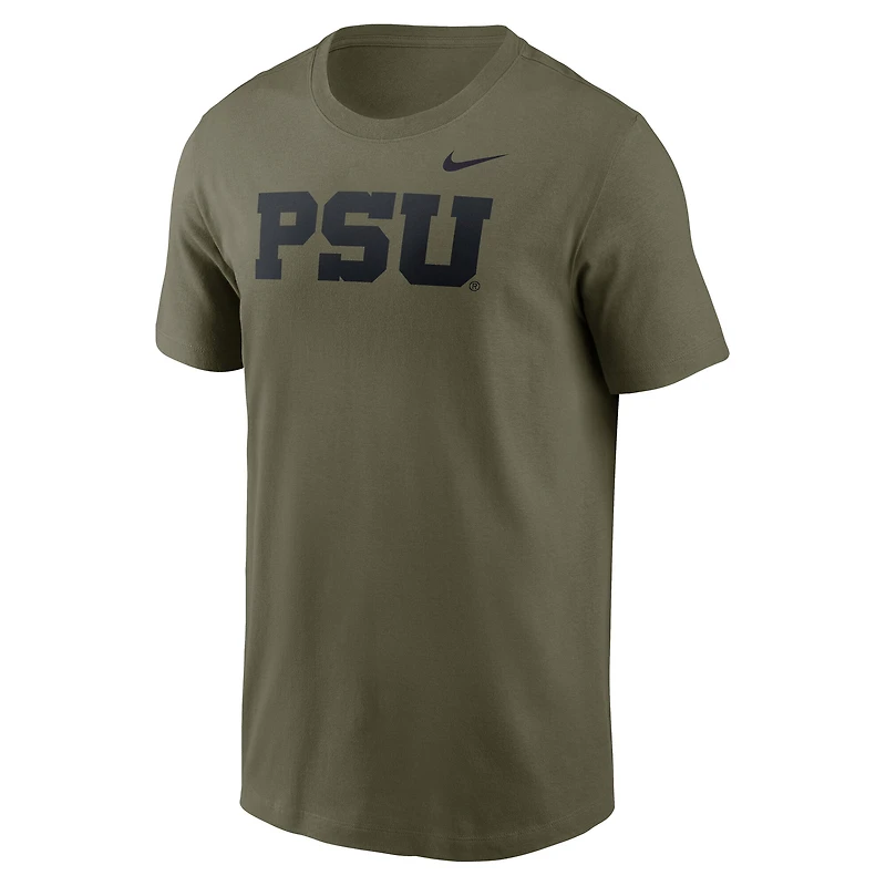 Men's Nike Olive Penn State Nittany Lions Primetime Logo Dri-FIT T-Shirt