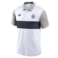 Men's Nike White/Gray Penn State Nittany Lions Athletic Prep Legacy Logo Vapor Dri-FIT Polo