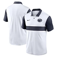 Men's Nike White/Navy Penn State Nittany Lions Primetime Campus Pattern Vapor Dri-FIT Polo