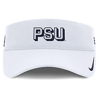 Visière ajustable Nike blanche Penn State Nittany Lions 2025 On-Field Performance Ace pour homme