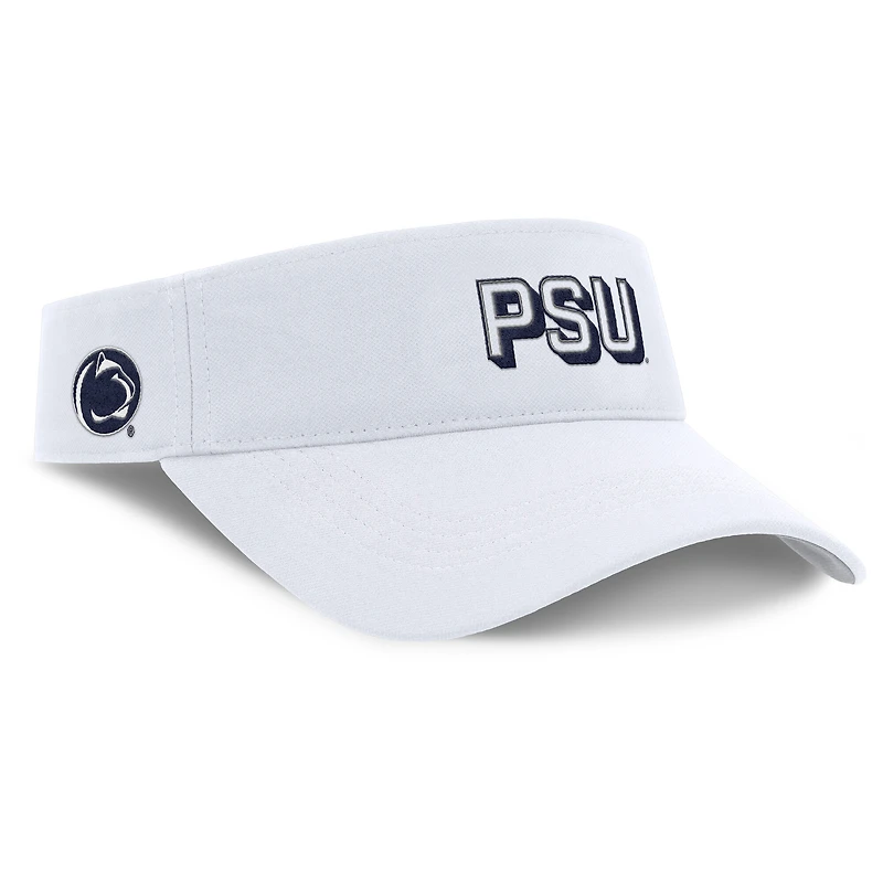 Visière ajustable Nike blanche Penn State Nittany Lions 2025 On-Field Performance Ace pour homme