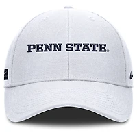 Casquette ajustable Nike blanche Penn State Nittany Lions 2025 On-Field Rise Performance pour homme