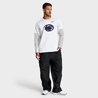 T-shirt Nike blanc à manches longues Penn State Nittany Lions 2025 Sideline Coach Therma-FIT pour homme