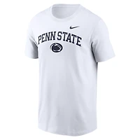 T-shirt Nike Penn State Nittany Lions Blitz 2-Hit pour homme, blanc