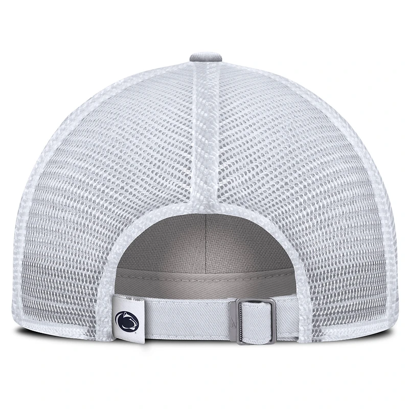 Men's Nike White Penn State Nittany Lions Club Campus Trucker Adjustable Hat