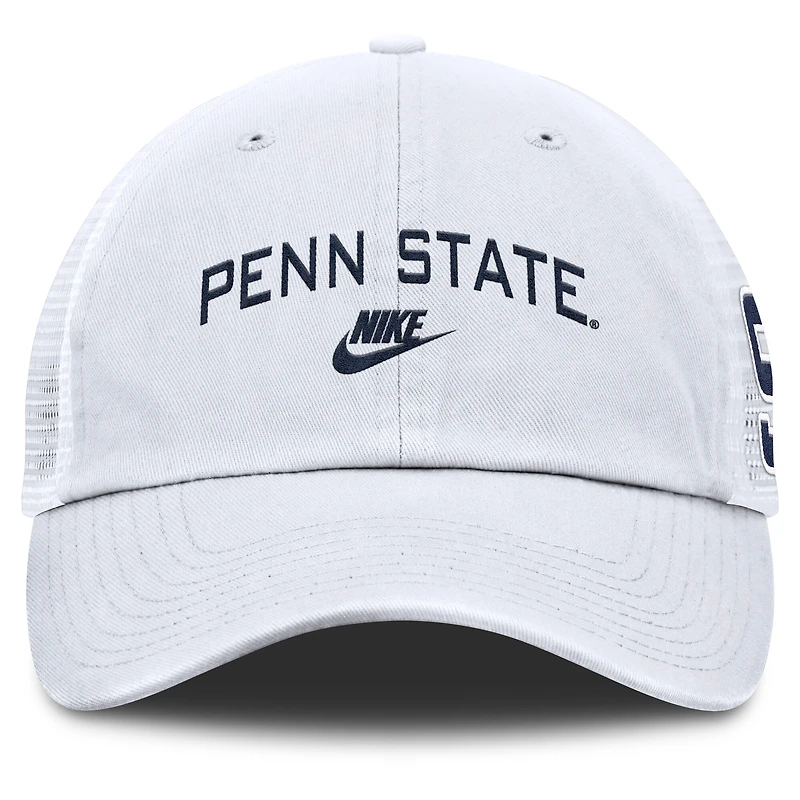 Men's Nike White Penn State Nittany Lions Club Legacy Adjustable Trucker Hat
