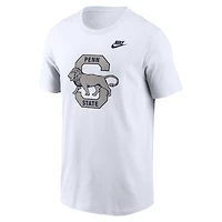 T-shirt Nike blanc avec logo alternatif Penn State Nittany Lions Legacy pour homme