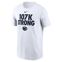 T-shirt Nike blanc Penn State Nittany Lions Local Ultimate Chant pour homme