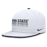 Men's Nike  White Penn State Nittany Lions True Primetime Performance Fitted Hat