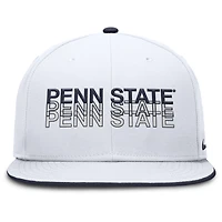 Men's Nike  White Penn State Nittany Lions True Primetime Performance Fitted Hat