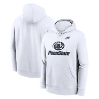 Men's Nike White Penn State Nittany Lions Vault Club Hoodie