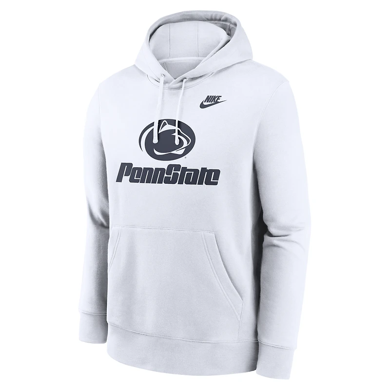 Sweat à capuche Nike blanc Penn State Nittany Lions Vault Club pour homme