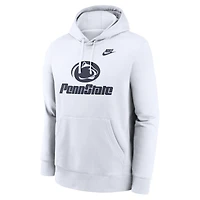 Sweat à capuche Nike blanc Penn State Nittany Lions Vault Club pour homme