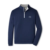Sweat-shirt à col zippé Peter Millar bleu marine Penn State Nittany Lions Perth pour homme