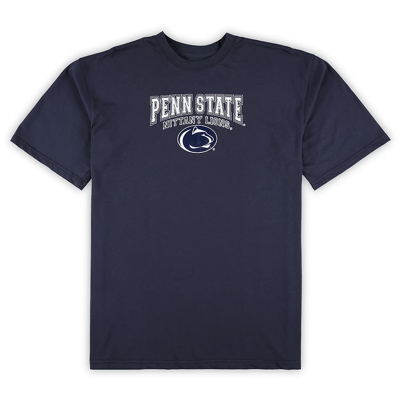 Ensemble de 2 t-shirts et pantalons en flanelle pour hommes Profile Navy Penn State Nittany Lions Big & Tall