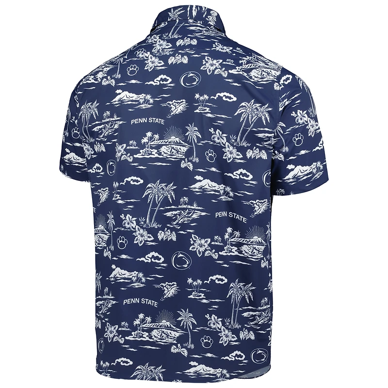Men's Reyn Spooner Navy Penn State Nittany Lions Classic Button-Down Shirt