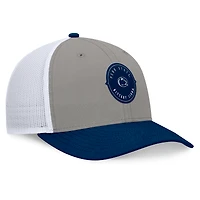 Casquette réglable Top of the World pour hommes, gris/bleu marine, Penn State Nittany Lions Rob Trucker