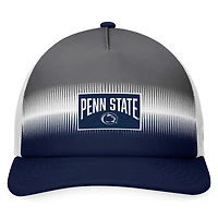 Casquette ajustable Top of the World bleu marine/gris Penn State Nittany Lions Daybreak Foam Trucker pour homme