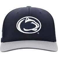 Men's Top of the World Navy/Gray Penn State Nittany Lions Two-Tone Reflex Hybrid Tech Flex Hat