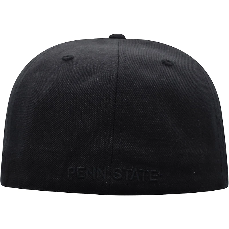Casquette ajustée pour homme Top of the World Penn State Nittany Lions noir sur