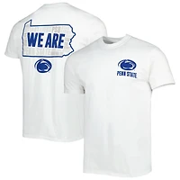 Unisex Charcoal Penn State Nittany Lions Hyper Local Welcome to Postcard T-Shirt