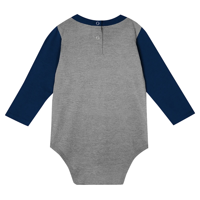 Newborn & Infant Penn State Nittany Lions Double Up Long Sleeve Bodysuit Pant Set