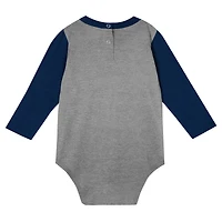 Newborn & Infant Penn State Nittany Lions Double Up Long Sleeve Bodysuit Pant Set
