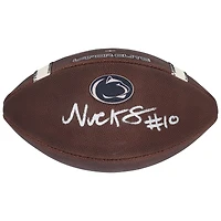 Nick Singleton Penn State Nittany Lions Autographed Nike USA Authentic Game Football  