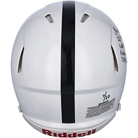 Nick Singleton Penn State Nittany Lions Autographed Riddell Speed Authentic Helmet with Multiple Inscriptions - Limited Edition of 10
