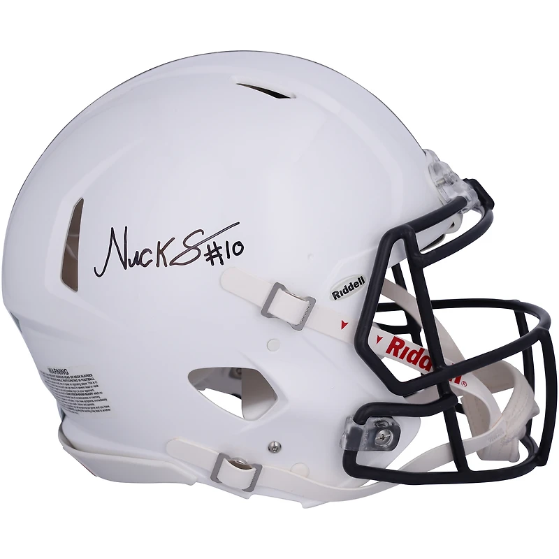 Nick Singleton Penn State Nittany Lions Autographed Riddell Speed Authentic Helmet