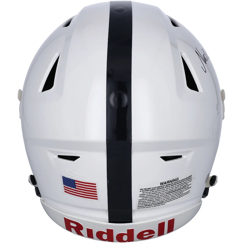 Nick Singleton Penn State Nittany Lions Autographed Riddell Speed Flex Authentic Helmet
