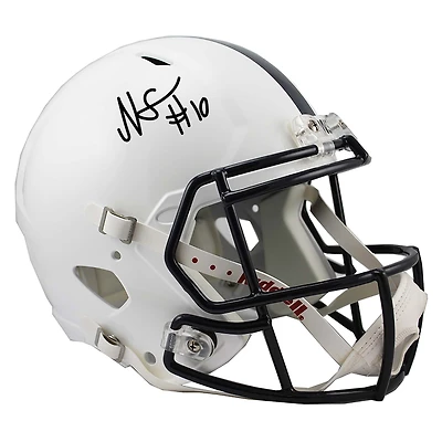 Casque réplique autographié Riddell Speed ​​des Penn State Nittany Lions par Nick Singleton