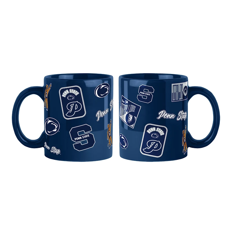 Penn State Nittany Lions 2-Pack 15oz. Color Mug Set