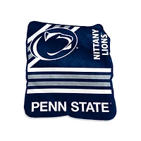 Couverture polaire en peluche Penn State Nittany Lions 50'' x 60'' avec logo Raschel