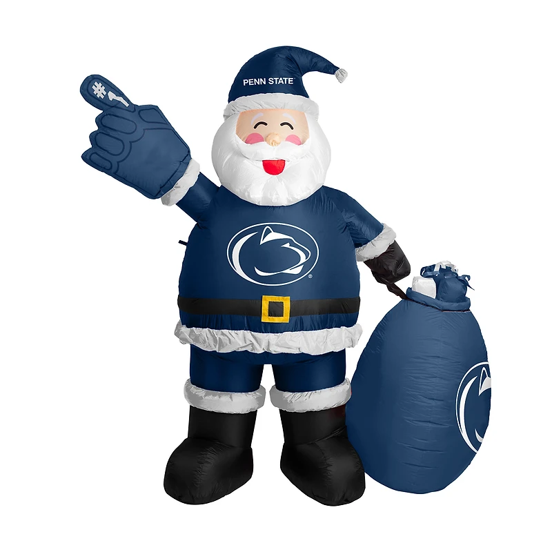 Père Noël gonflable Penn State Nittany Lions de 2,13 m