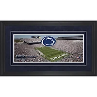 Photo panoramique encadrée du match des Penn State Nittany Lions au Beaver Stadium